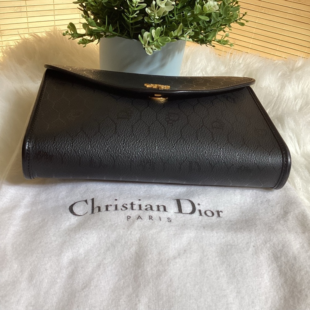 Dior Pre-owned 1980-1990s Mini Honeycomb Chain Shoulder Bag In - Picture 3 of 15